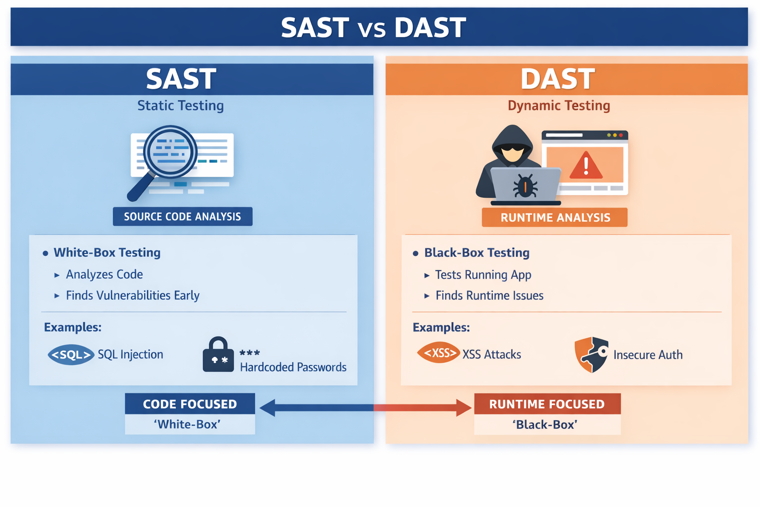 SAST versus DAST